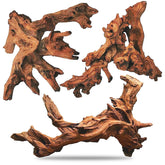 Hamiledyi madera flotante tronco natural para acuario, crea punto focal y refugio para peces.