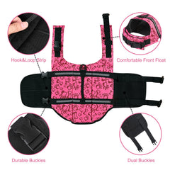 HAOCOO asa superior para sujetar al perro con seguridad.