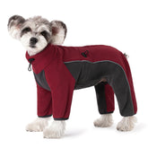 HAOXINPET capa invierno para perro pequeño, cierre trasero, fácil de usar