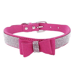 Correa Haoyueer con bling rosa y cristales, ideal para salidas chic