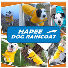 HAPEE poncho con correas para las patas para mantenerlo centrado