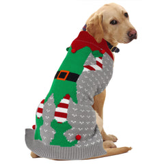 HAPEE sudadera navideña para perro grande con payaso de Navidad, look festivo