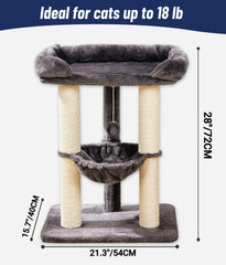 Happi N Pets postes de sisal para rascar, protegen muebles y satisfacen el instinto