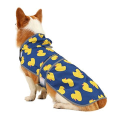 HAPPIERE chaqueta impermeable con agujero para correa dorsal