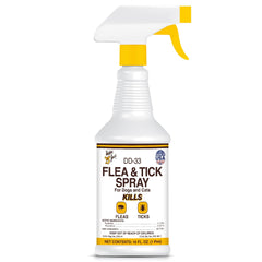 Happy Jack DD-33 botella frontal para control de pulgas y garratas.