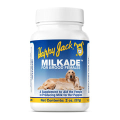 Milkade HAPPY JACK frasco 2oz para apoyo a la lactancia canina