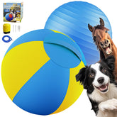 Happypaw bola-ganado-perro-18-pulgadas: resistencia y juego prolongado para perros grandes.