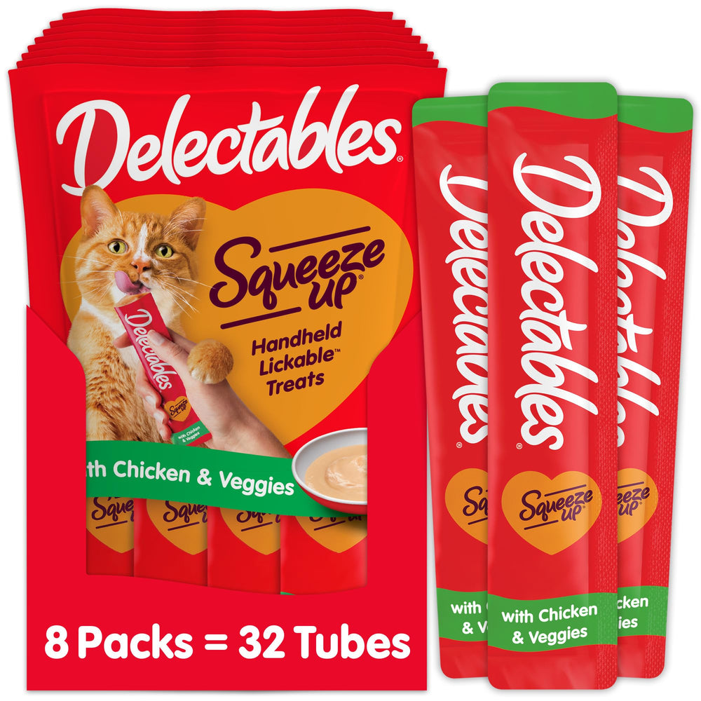 Hartz Delectables Squeeze Up, tubo lamible interactivo para premiar y fortalecer el vínculo.