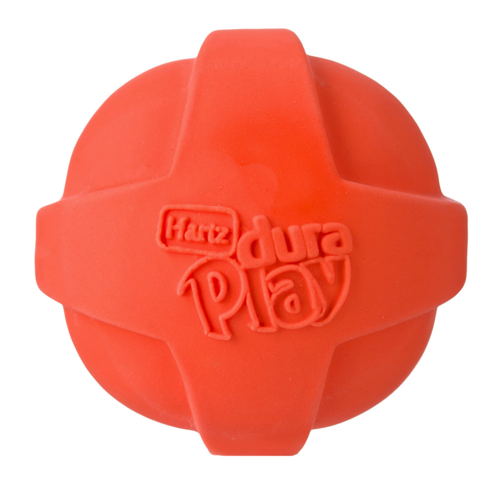 Juguete Hartz DuraPlay con aroma a tocino para perros medianos, ideal para juego diario.