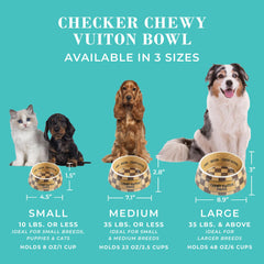 Cuenco para agua Haute Diggity Dog, base antideslizante para evitar vuelcos.
