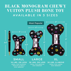 Haute Diggity Dog Chewy Vuiton bordados detallados – detalle premium para mascotas con estilo