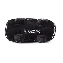 Haute Diggity Dog Furcedes Car Toy interior con chirrido para juego interactivo