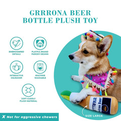 Grrrona de Haute Diggity Dog, detalle bordado elegante