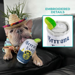 Haute Diggity Dog Grrrona diseño divertido con bordados llamativos