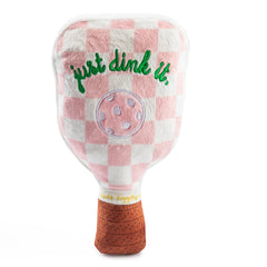 Haute Diggity Dog paleta rosa con cuadros para juego activo