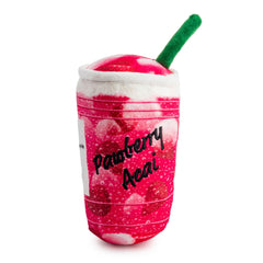 Pawberry Acai bordado en Starbarks Ruffresher, detalle exclusivo y atractivo visual