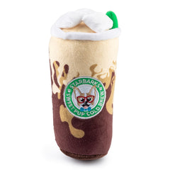 Starbarks Sweet Pup Cold Brew: material suave y duradero para juego prolongado.