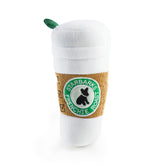 Starbarks Coffee Cup: juguete suave de felpa para despertar la curiosidad del perro.