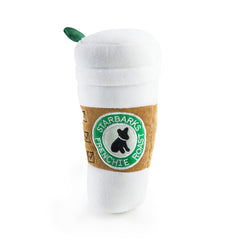 Starbarks Coffee Cup: juguete suave de felpa para despertar la curiosidad del perro.