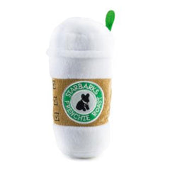 Starbarks Coffee Cup Haute Diggity Dog, juguete suave para juego interactivo