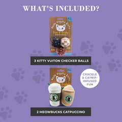 Juguetes de terciopelo Haute Diggity Kitty: tacto suave para abrazos y juego