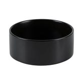 Havniva cuenco cerámico para perro mediano, vista frontal, ideal para comidas diarias.