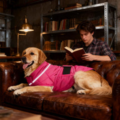 HCHYEY chaleco peso para perros, interior suave para comodidad diaria.