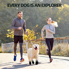 HCpet botas con tiras reflectantes para caminatas nocturnas más seguras.