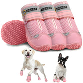 Botines Hcpet para perros grandes con ajuste seguro para caminatas.