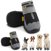 Hcpet zapatillas para perro grande, frontal, protegen las patas del agua