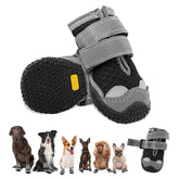 Hcpet zapatos para perro talla 3 con ajuste cómodo y protección de patas