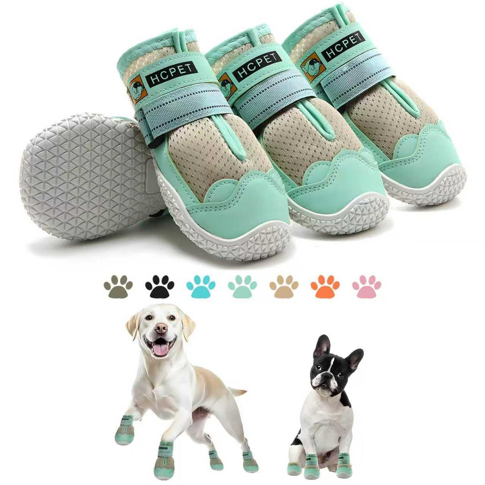 Hcpet zapatos para perros, primera vista, confort para paseos diarios.