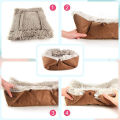 HDLKRR cama 23,6 x 19,7 pulgadas para razas pequeñas