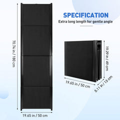HEALLILY rampa con superficie antideslizante 71x20, mayor tracción al subir