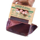 Healthpro Prods Dispoz-A-Scoop con bolsas adjuntas para recolección sin tocar