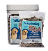 Healthpro Prods Much-Loved Dog, contenedor Fresh-Keeper, mantiene las golosinas crujientes en clima húmedo.