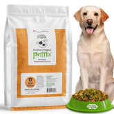 Healthy Dogma PetMix Cena de Res servida en cuenco, lista para comer.