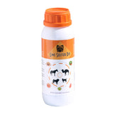 Healthy Paw Life dip de azufre lima, botella vertido, facilita aplicación suave en piel sensible.