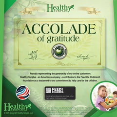 Healthy Surplus Golden Rewards, tarjeta de consejos Vital Volumes visible, apoyo en el cuidado diario.
