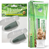Healthy Surplus pasta enzimática para perros con sabor a pollo y aliento más fresco.