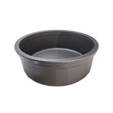 Healthy Surplus Pet Crock gris antivuelco de 8 pulgadas: plato estable para comida o agua