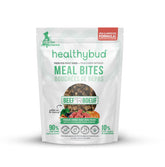 Healthybud trozos de res liofilizados para perros, alto contenido proteico.