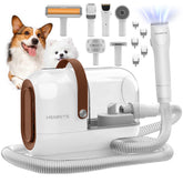 HEAPETS kit de peluquería para perros en casa, aspiradora silenciosa para pelos sueltos.