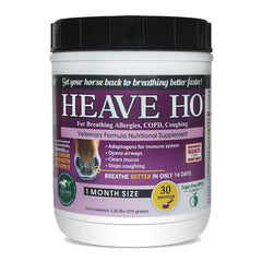 Frasco de Heave Ho para caballos, envase con mezcla natural de hierbas