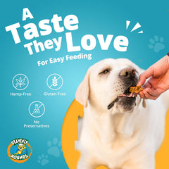 Porciones en cubos de Heavenly Hounds, snack para momentos de estrés