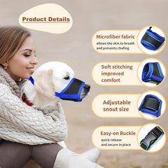 Bozal HEELE con tejido de nylon transpirable para comodidad.