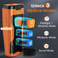 Heenzz Tres-en-uno, modo ultrasonido para captar la atención sin dolor.