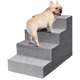 Escaleras Heeyoo de 4 pasos para subir a cama o sofá con seguridad.