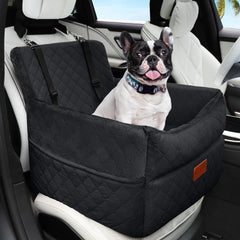 HEGGCOOE asiento elevador para perros en coche, mayor visibilidad y seguridad