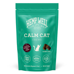 Hemp Well Calm Cat: gomitas suaves para calmar al gato tras situaciones estresantes